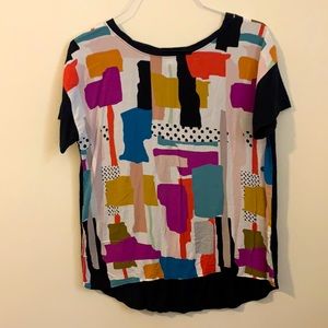 Anthropologie Short Sleeve Top
